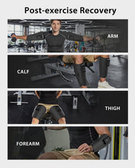 CINCOM leg massager heat levels personalize comfort and tension relief.