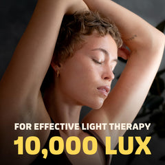 Circadian Optics Lumine 10,000 lux brightness for daytime alertness