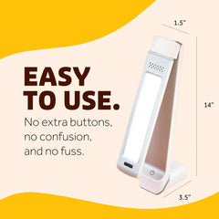 Lumos 2.0 emits 5500K daylight-like color temperature for clear visuals.