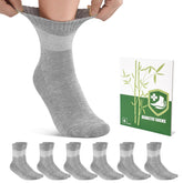 Cirorld Bamboo Viscose Diabetic Socks for Women front view ensuring all-day comfort.