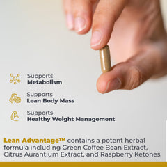 Citrus Aurantium extract on the label within the Lean Advantage blend