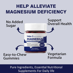 CKPCKP Calmansa Magnesium gummies ingredients panel showing D3 and zinc