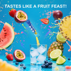 ClarivyHealthora electrolyte packets in strawberry for tasty hydration without sugar.