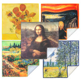 Clean & Clear Microfiber arte original clásico, paño 8x8 para limpieza delicada.