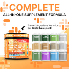 Clean Nutra 60 capsules close-up for convenient daily use