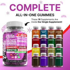 Clean Nutra Vbiotic Gummies closeup, probiotic blend for daily wellness