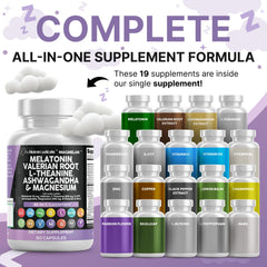 Close-up of Clean Nutraceuticals melatonin capsules for calming nights.