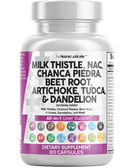 Clean Nutraceuticals milk thistle bottle for daily liver wellness support