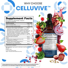 Clean Nutraceuticals NAD Liquid Drops label close-up featuring resveratrol and polyphenols