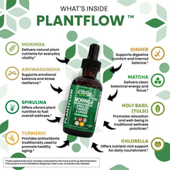 Clean Nutraceuticals PlantFlow blend drops emphasize digestive comfort and balance