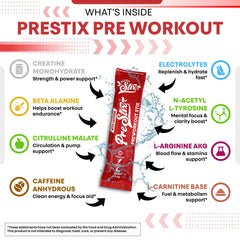 Clean Nutraceuticals Pre Stix stirred in water for focused training