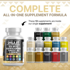 Clean Nutraceuticals sea moss capsules packaging showcases a daily wellness option.