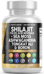 Clean Nutraceuticals shilajit bottle pour for a clean energy support routine.