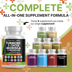 Clean Nutraceuticals Toringa capsules-closeup-ginger-boswellia showing blend.