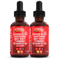 Clean Nutraceuticals Vascu Glow Cayenne Drops for daily wellness rituals