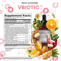 Horsetail and Black Cohosh provide minerals for feminine wellness in VBiotic.