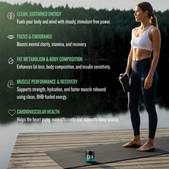 CleanForm Nutrition goBHB performance endurance shot conveys sustained energy without jitters