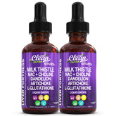 Clean Nutraceuticals Milk Thistle NAC bottle highlighting liver support potential