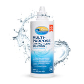Clear Conscience LEN SOLUTN bottle front showing the 12 oz size for easy at home care.