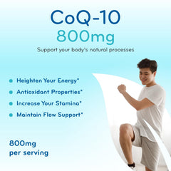 Clear Formulas CoQ10 ubiquinone capsules emphasize stable formulation