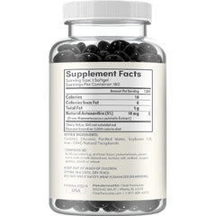 Contains natural vitamin E and soybean oil to boost absorption.