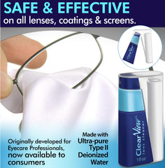 Clear View storage compartment—integrated space to secure cloth while traveling.