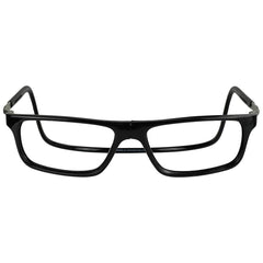Clic front magnet connection with headband enabling quick removal and neck storage