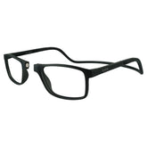 Clic Barat magnetic reading glasses with front magnet for quick, secure access.