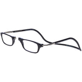 Clic magnetic reading glasses with original long frame and 2.00x magnification for reading.