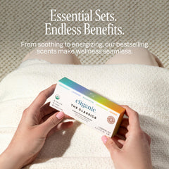 Cliganic eucalyptus essential oil bottle for bright, invigorating diffuser experiences