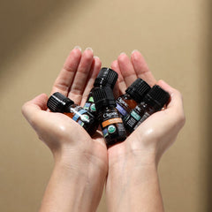 Cliganic Organic Clove Bud oil bottle dropper closeup for precise, pure application.