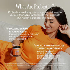 Cliganic Sugar-Free Probiotics Gummies berry pack close-up highlighting vegan, non-GMO ingredients