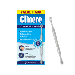 Clinere 36-count pack for at home ear cleaning