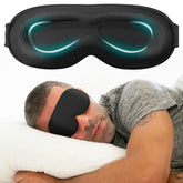 CLOMAY weighted eye mask with a 3D contour for comfortable sleep