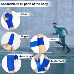 Clooflar is versatile for sports wraps, tattoo grip, and anti-slip racket use.