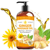 CLOTHES OF SKIN ginger oil bottle pour for warming massage