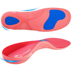 Cloudflo insoles providing arch support for comfortable daily wear and better foot alignment.