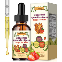 CNCHEF Appetite Drops bottle with strawberry flavor for daily nutrition.
