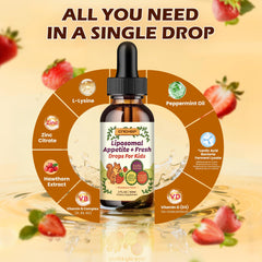 Close-up of the dropper showing precise 1–2 ml dosing with CNCHEF drops.