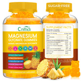 CNFHDI magnesium glycinate gummies pineapple flavor for daily comfort and restful evenings.