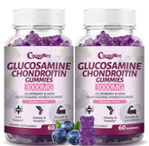 CocoaNee bottle with gummies for convenient joint support on the go.