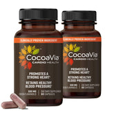 CocoaVia Cardio Health bottle displayed on a shelf, inviting daily use.