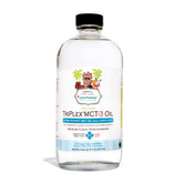 CocoTherapy Triplex MCT-3 Oil bottle front view showing purity.