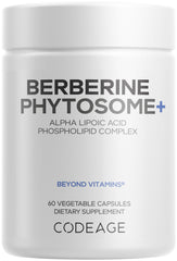 Codeage Berberine Phytosome bottle ready for daily wellness routine.