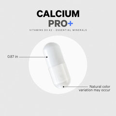 Codeage Calcium Pro+ dosing spoon with capsules for easy daily intake