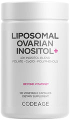 Codeage Liposomal Ovarian Inositol+ capsules show the 40:1 Myo-Inositol to D-Chiro-Inositol ratio
