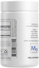 Codeage made in USA label signaling quality from a cGMP facility.