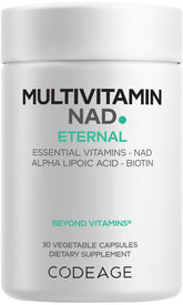 Codeage Multivitamin NAD bottle with capsules for daily energy support