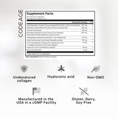 Codeage Supreme Joint Health UC-II capsules showing undenatured Type II collagen for joint support