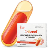 Collanol bottle front view showcases a versatile joint-support formula